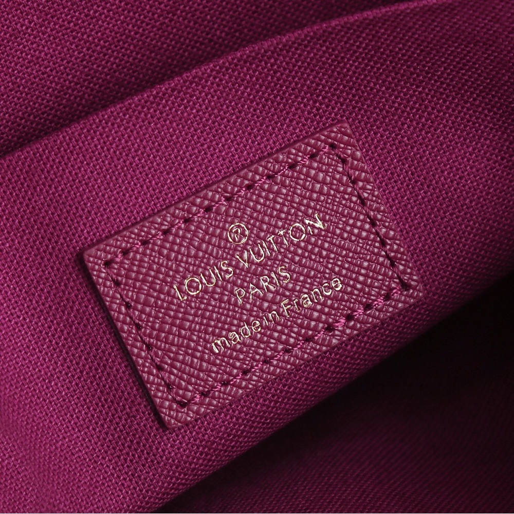 Louis Vuitton Pochette Felicie Monogram Fuchsia Lining - Picture 9 of 9